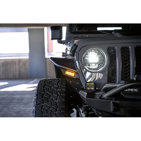 DV8 Offroad FDJL-06 Spec Series Tube Fenders for 18-24 Jeep Wrangler JL