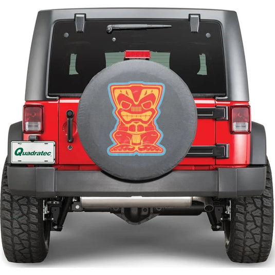 Mopar 82212318 Jeep Logo Tire Cover Black Denim with 