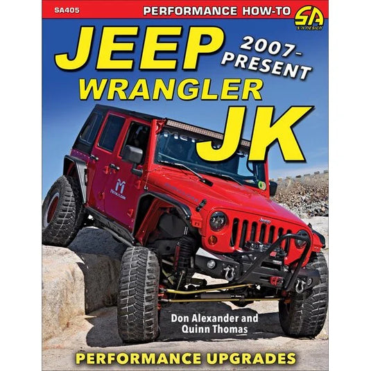 Cartech Automotive Books & Manuals SA405P Jeep Wrangler JK Performance Upgrades