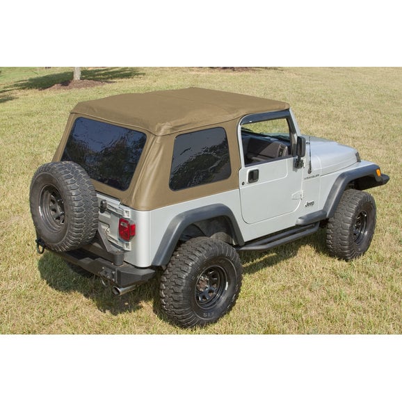 Rugged Ridge XHD Bowless Soft Top for 97-06 Jeep Wrangler TJ