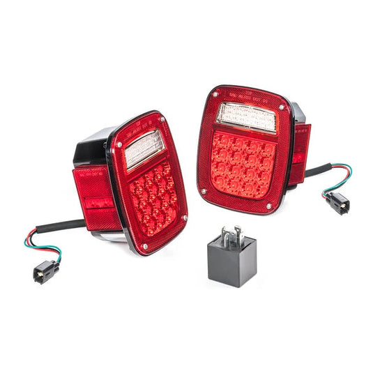 Quadratec LED Tail Light Kit for 97-06 Jeep Wrangler TJ