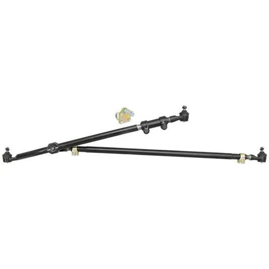 RockJock CE-9701 CURRECTLYNC Heavy-Duty Tie Rod System for 84-06 Jeep Wrangler TJ, Unlimited & Cherokee XJ, MJ with 4