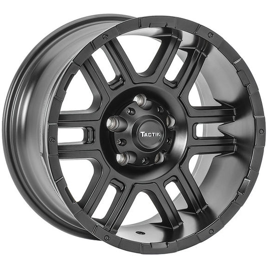 TACTIK 92615 T-743 Wheel in Matte Black for 07-24 Jeep Wrangler JL, JK & Gladiator JT