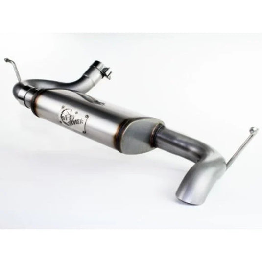 aFe Power 49-46219 Mach Force XP Hi-Tuck 2.5" Axle Back Exhaust for 07-18 Jeep Wrangler JK with 3.6/3.8L