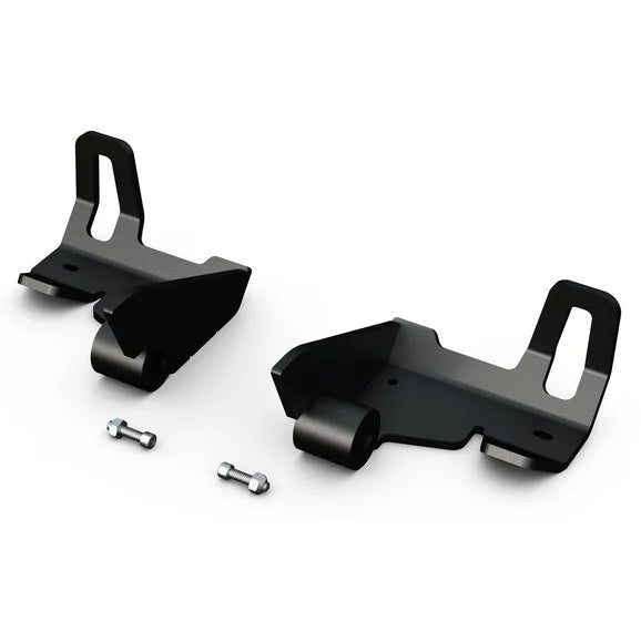 Teraflex 36-07-01-200 Falcon Bolt On Rear Shock Skid Plate Kit for 07-18 Jeep Wrangler JK with Falcon Series 3 Shocks