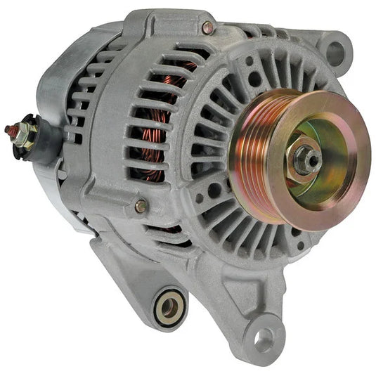 Quadratec 117 Amp Alternator for 2000 Jeep Wrangler TJ with 4.0L 6cyl