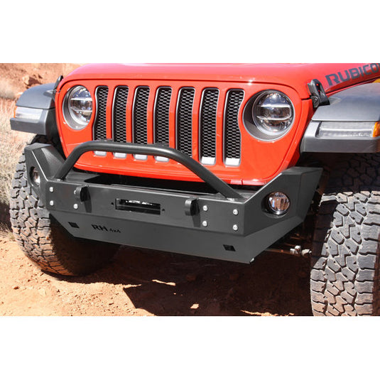 Rock Hard 4X4 Patriot Series Front Winch Bumper for 18-24 Jeep Wrangler JL & Gladiator JT