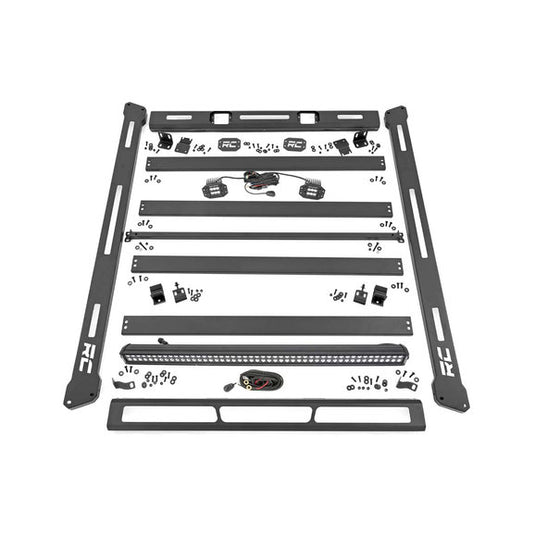 Rough Country Roof Rack System for 18-24 Jeep Wrangler JL