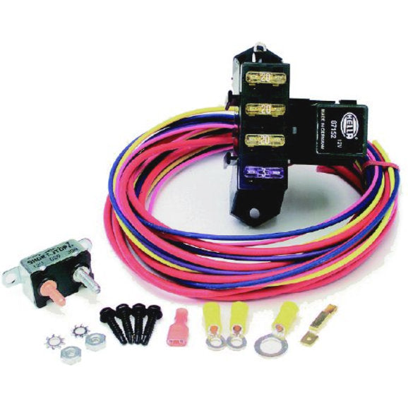 Load image into Gallery viewer, Painless Wiring 70103 Performance Auxiliary 3-Circuit Fuse Block
