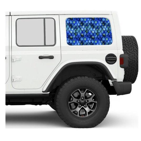 Under The Sun Inserts Side Window Decal for 07-24 Jeep Wrangler JK and JL Unlimited