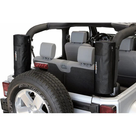 Rightline Gear 4x4 Roll Bar Storage Bag (Pair) for 55-24 Jeep CJ Vehicles, Wrangler YJ, TJ, JK, JL & Gladiator JT