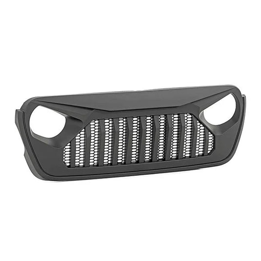 Rough Country 10496 Angry Eyes Replacement Grille for 18-21 Jeep Wrangler JL & 20-21 Gladiator JT