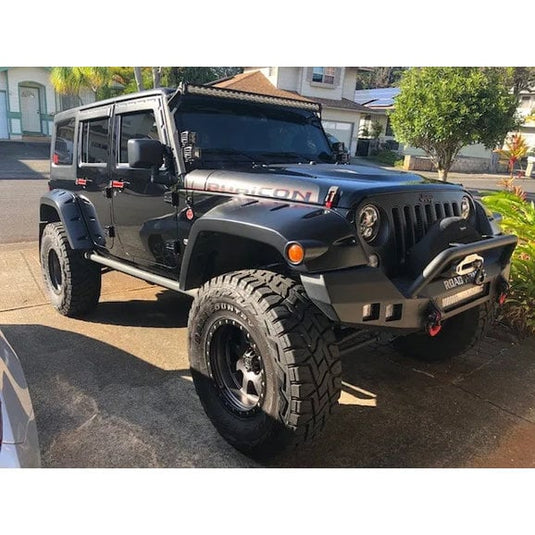 Focus Auto Design Inc. TV7W07-4 Tough Visors for 07-18 Jeep Wrangler JK Unlimited 4-Door