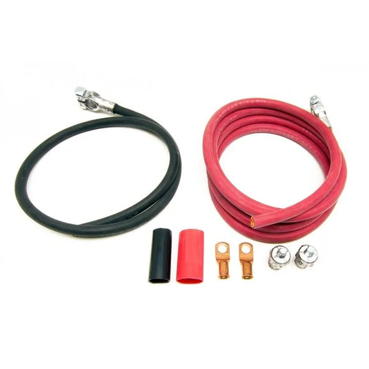 Painless Wiring 40113 Battery Cable Kit (8 ft Red & 3 ft Black Cables)