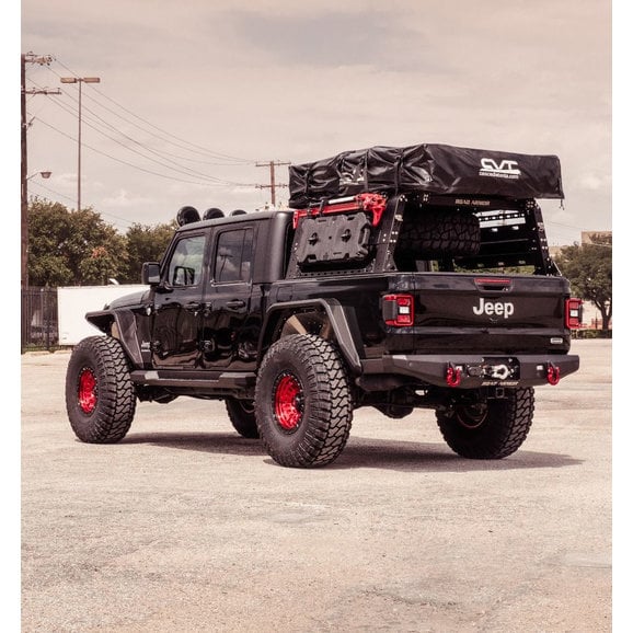 Load image into Gallery viewer, Road Armor 520STP4B Stealth Running Board Steps for 2020 Jeep Gladiator JT
