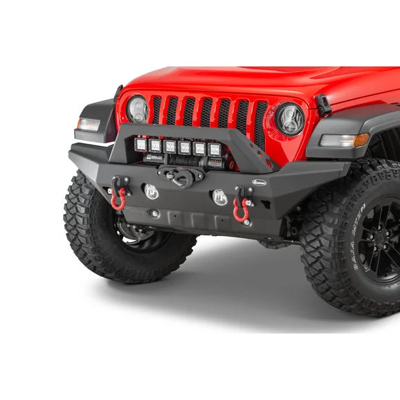 Load image into Gallery viewer, Quadratec Brute Strength™ Winch Bumper for 18-24 Jeep Wrangler JL &amp; Gladiator JT
