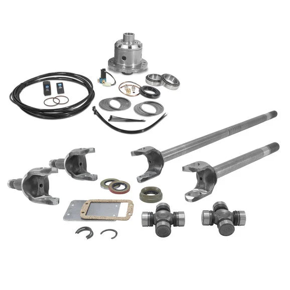 Load image into Gallery viewer, Yukon Gear &amp; Axle Ultimate Chromoly Dana 30 Axle &amp; Zip Air Locker kit for 84-06 Jeep Wrangler TJ, LJ, YJ, Cherokee XJ, &amp; Grand Cherokee ZJ/WJ
