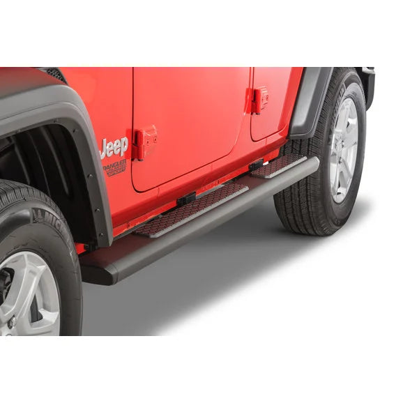 Mopar 82215329AB Tubular Side Steps for 18-24 Jeep Wrangler JL Unlimited