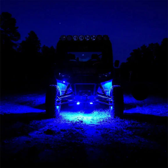 KC HiLiTES Cyclone V2 LED Rock Light Kit- 6 Lights