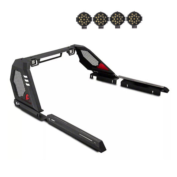 Load image into Gallery viewer, Black Horse Off Road Vigor Roll Bar for 20-24 Jeep Gladiator JT
