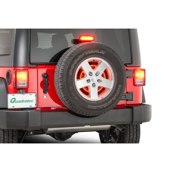 Load image into Gallery viewer, Quadratec 3rd Brake Light LED Ring for 07-18 Jeep Wrangler JK
