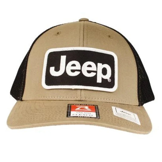 Jeep Merchandise Jeep Logo Richardson Flexfit Patch Hat