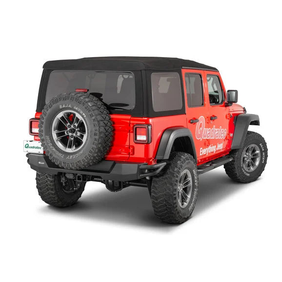 Load image into Gallery viewer, Quadratec QRC Rear Bumper for 18-24 Jeep Wrangler JL
