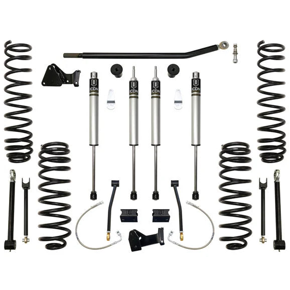 ICON Vehicle Dynamics 4.5in Lift Kit for 07-18 Jeep Wrangler JK