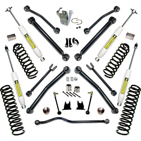 Load image into Gallery viewer, Superlift K997 4&quot; Lift Kit with Superide Shocks &amp; Reflex Control Arms for 07-18 Jeep Wrangler Unlimited JK 4 Door
