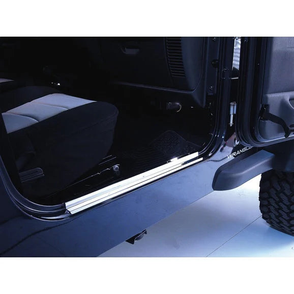 OMIX 11119.03 Entry Guard Set in Stainless Steel for 97-06 Jeep Wrangler TJ & Unlimited