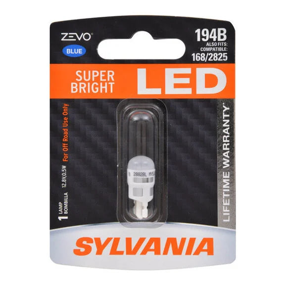 Load image into Gallery viewer, Sylvania 194BLED.BP2 #194B Blue Zevo LED Mini 2 Pack
