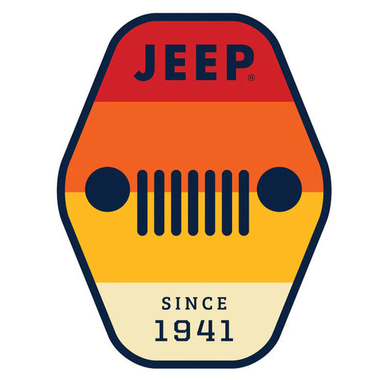 Jeep Merchandise Jeep Hex Sticker