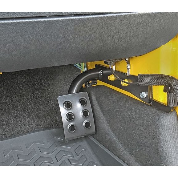 Load image into Gallery viewer, Mountain Off-Road DP0709PS Passenger Side Dead Pedal for 07-18 Jeep Wrangler JK
