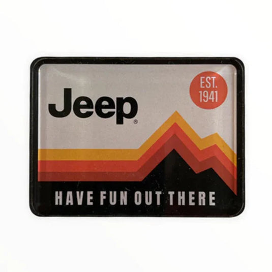 Jeep Merchandise MAG-HFOT Jeep Have Fun Out There Magnet
