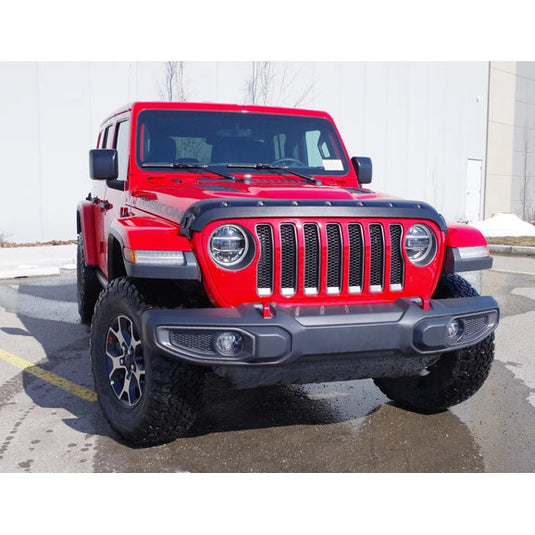 Focus Auto Design Inc. Tough Guard Hood Protection for 18-24 Jeep Wrangler JL & Gladiator JT