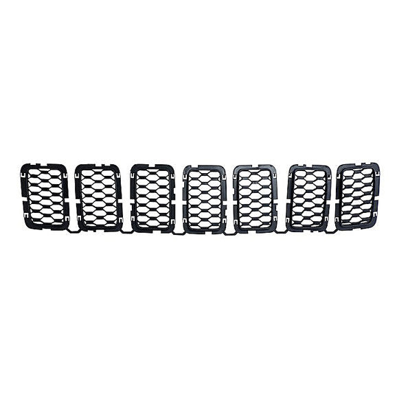 Crown Automotive 68317863AA Black Grille Inserts for 16-21 Jeep Grand Cherokee WK