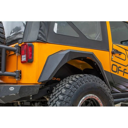 DV8 Offroad FENDB-09 Armor Style Fenders for 07-18 Jeep Wrangler JK