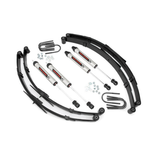 Rough Country 2.5in Suspension Lift Kit for 87-95 Jeep Wrangler YJ