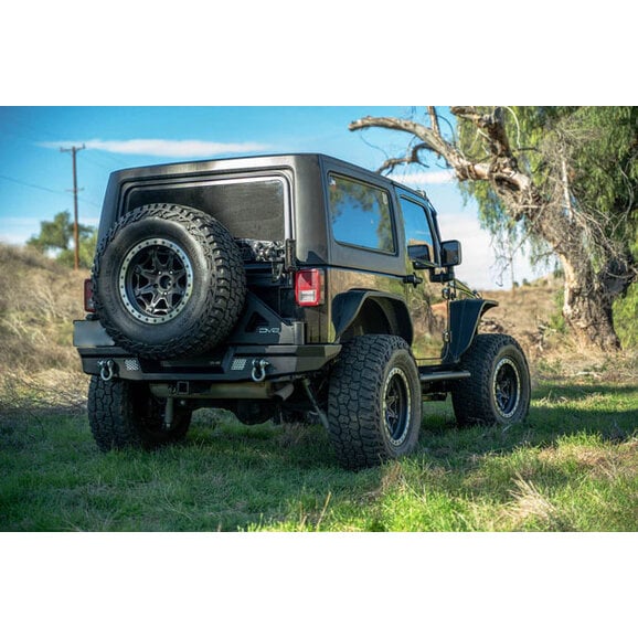 Load image into Gallery viewer, DV8 Offroad RBJK-13 MTO Series Rear Bumper for 07-18 Jeep Wrangler JK
