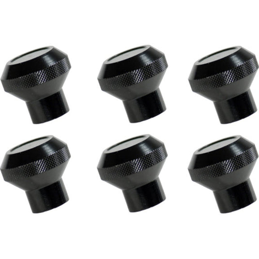 Rugged Ridge Aluminum Dash Knob Set for 76-86 Jeep CJ-5, CJ-7 & CJ-8 Scrambler