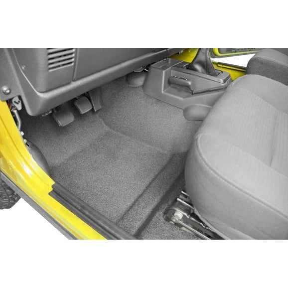 Load image into Gallery viewer, Bedrug BedTred Premium Molded Front Floor Covering for 97-06 Jeep Wrangler TJ &amp; Unlimited
