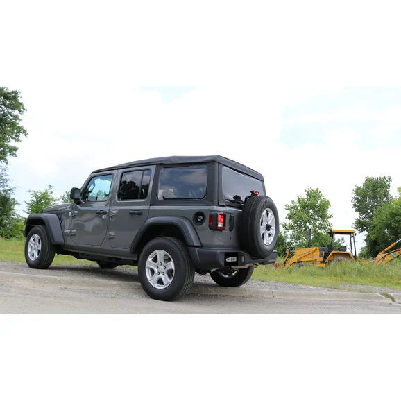 Load image into Gallery viewer, Corsa Performance 21015BLK dB Performance by Corsa Dual Rear Exit Axle Back Touring Exhaust for 18-24 Jeep Wrangler JL
