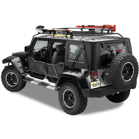 Warrior Products 877 Safari Sport Rack for 07-18 Jeep Wrangler JK 2 Door