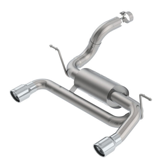 Borla S-Type 2.5" Axle Back Exhaust for 18-24 Jeep Wrangler JL with 2.0L engine