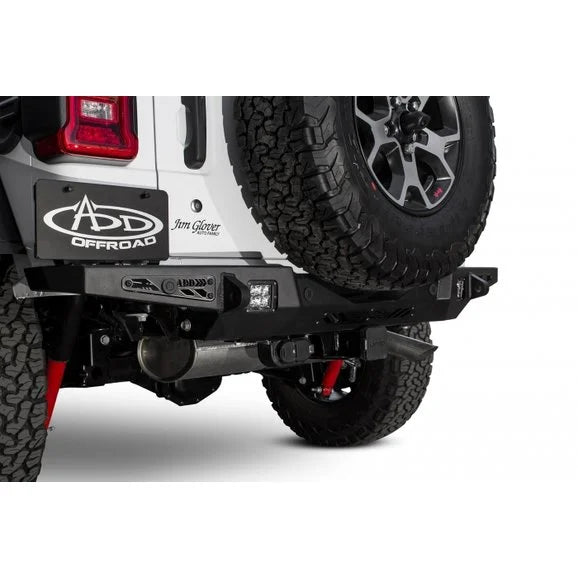 Load image into Gallery viewer, ADD Offroad Rear HD Stealth Fighter Bumper (allows Tire Carrier Mounting) for 18-24 Jeep Wrangler JL
