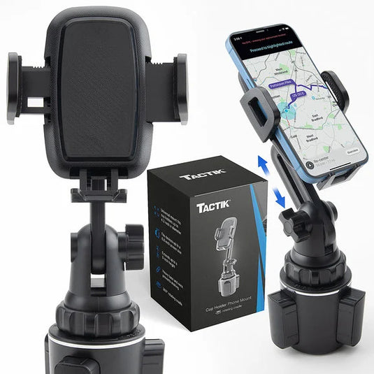 TACTIK SLT-JK987 Universal Cup Holder Cell Phone Mount