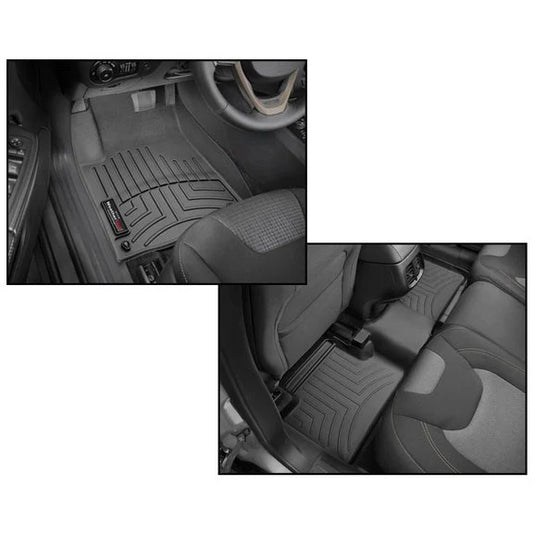 WeatherTech DigitalFit Front & Rear FloorLiner for 15-21 Jeep Cherokee KL