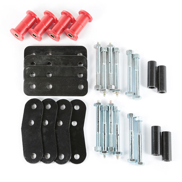 Rugged Ridge 18265.22 HD Leaf Spring Shackle Kit for 87-95 Jeep Wrangler YJ