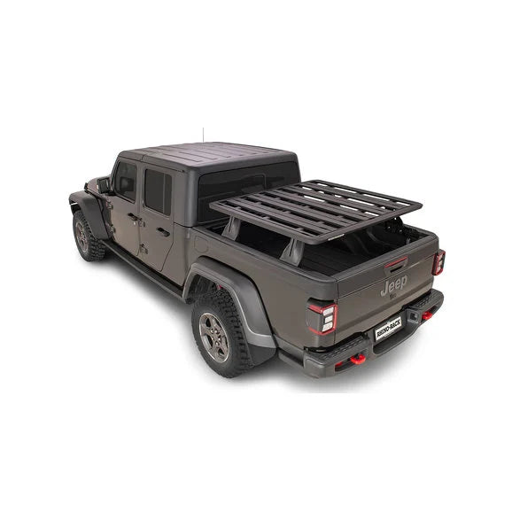 Load image into Gallery viewer, Rhino-Rack JC-01274 Reconn-Deck 2 Bar Truck Bed System with Pioneer Platform 52&quot; X 56&quot; for 20-22 Jeep Gladiator JT
