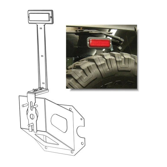 Load image into Gallery viewer, Rampage Products 86615 LED 3rd Brake Light Kit (CHMSL)
